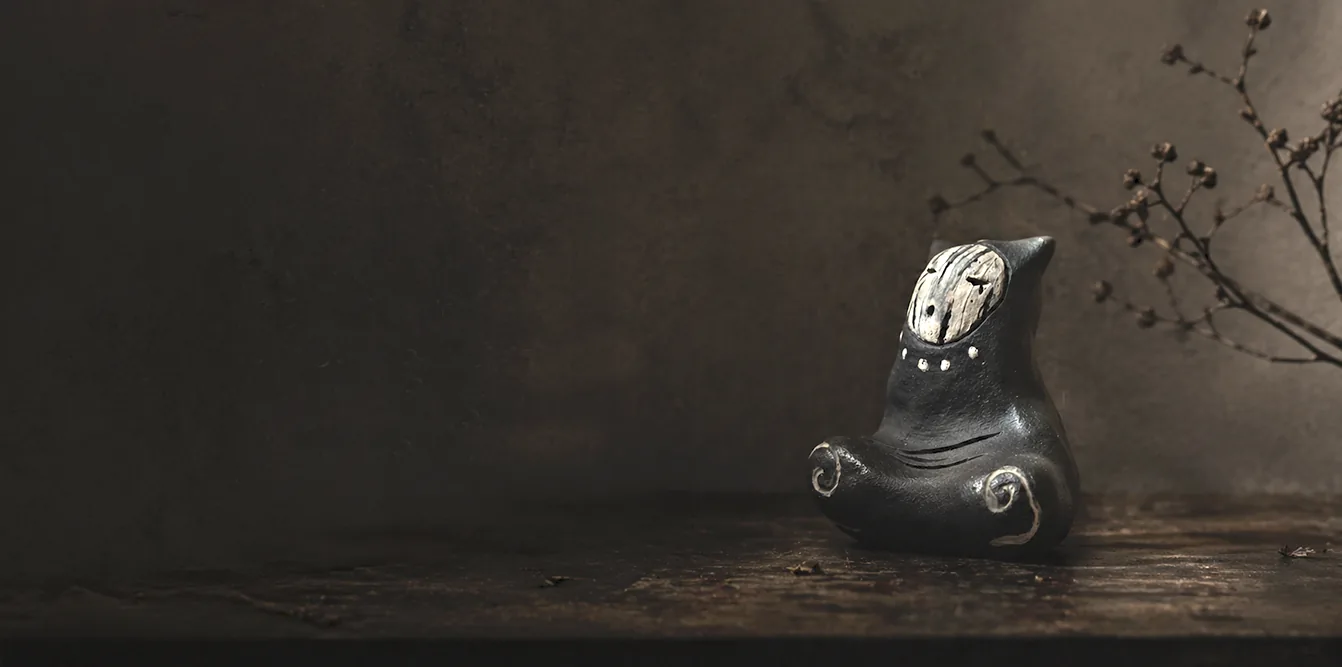 Tea Spirits — handmade ceramic tea pets by Dark Saga Art